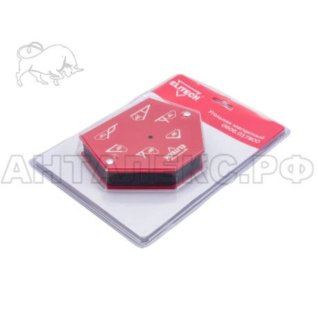 Уголок магнитный ELITECH 0606.017800, угол удержания 30,45,60,75,90,135 градусов до 35 кг