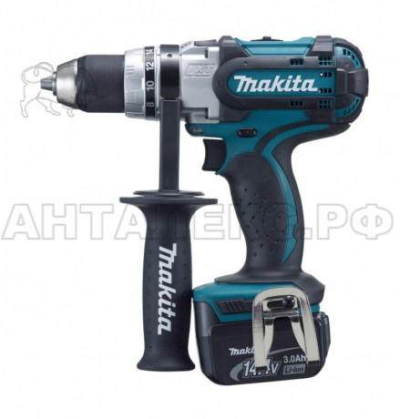 Дрель акк. Makita BDF 444 RFE 14.4В 2х3,0Ач.Li-ion подсветка