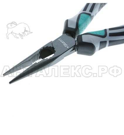 Длинногубцы Sturm!, 160мм, CrV, тефлоновое покрытие, TPE рукоятки