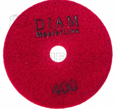 Алмазный гибкий шлифовальный круг DIAM Master Line АГШК 100*2,0 №400  (сухая)