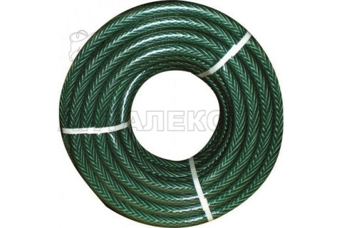 Шланг поливочный ПВХ Yard "ЛЮКС" армированный ,зеленый, 3-х слойный, 1,85мм, D 1/2",25м, (шт.)