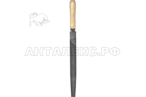 Напильник плоский  250 мм, №2, дерев. ручка, (шт.)