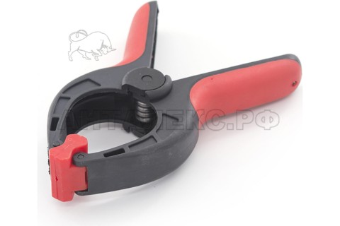 Струбцина клещеобразная пластиковый корпус, усиленная пружина, длина 9"/225мм, зев 225мм, (шт.)