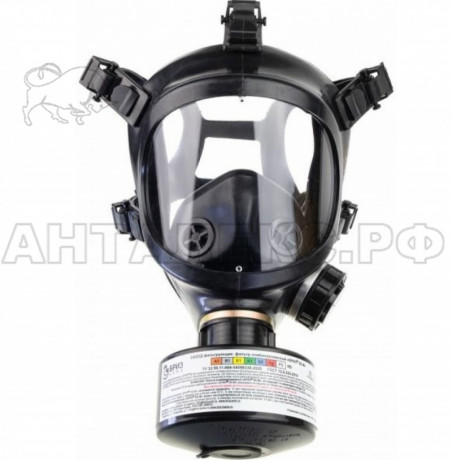 Противогаз ГП-7Б «БРИЗ-3306» с панарам. маской «БРИЗ-4301(ППМ)» категория 2 марки A1B1E1K1SXHgP3 RD
