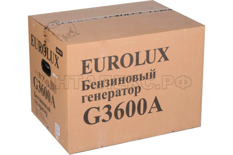 Бензогенератор G3600A Еurolux 64/1/37