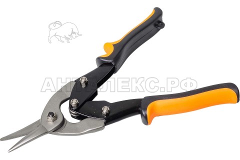 Ножницы по металлу Вихрь, 250 мм, НМ-250S, двухкомпонентные рукоятки, 73/10/8/1