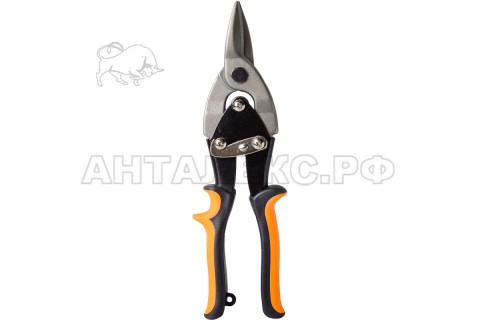 Ножницы по металлу Вихрь, 250 мм, НМ-250S, двухкомпонентные рукоятки, 73/10/8/1