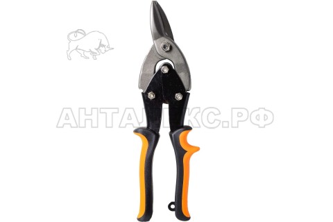 Ножницы по металлу Вихрь, 250 мм, НМ-250L, двухкомпонентные рукоятки, 73/10/8/2