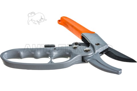 Секатор Вихрь 200мм, возвратная пружина, храп.механизм, тефлон. покр., мет.обрез.рукоятка 73/7/3/3