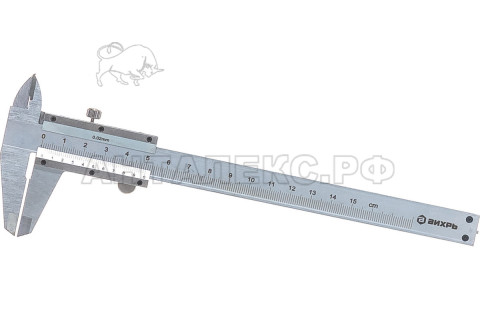 Штангенциркуль Вихрь  ШЦ-150 с глубиномером 73/11/2/1