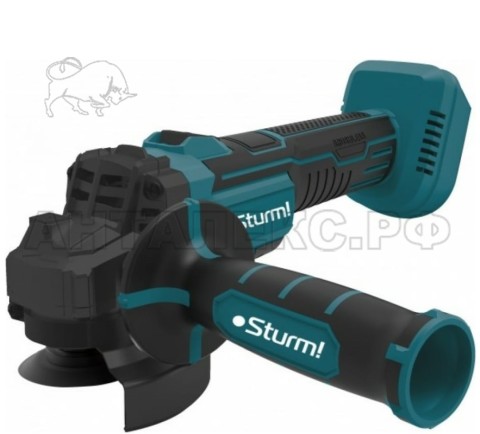 Аккумуляторная УШМ б/щ Sturm!, CAG1812BL 18 В, 1BatterySystem, 125 мм, плавн пуск, без ЗУ/АКБ