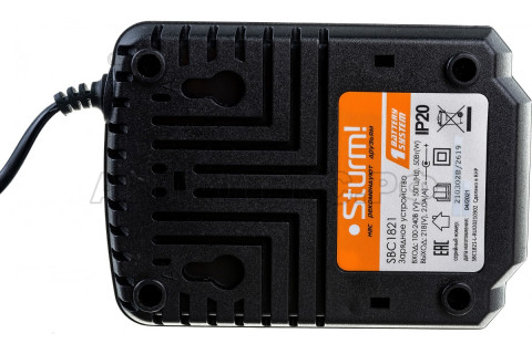 Зарядное устройство SBC1821 Sturm! 1BatterySystem, 18B, 2А