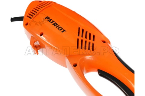 Триммер электрический PATRIOT ET 1200, мощность 1100Вт; разъемная штанга; жесткий кованый вал;