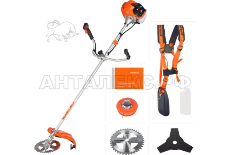 Триммер бензиновый PATRIOT PT 555 XT (1+1); 52сс; 3.0 л.с.; катушка Comfort с быстрой заправкой;