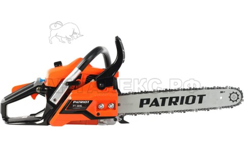 Пила цепная бензиновая PATRIOT PT3816, 2.0л.с., 16", Easy Start,