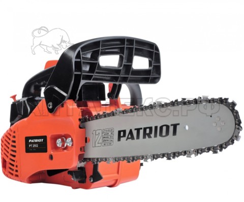 Пила цепная бензиновая PATRIOT PT 2512, 1.3л.с., 12