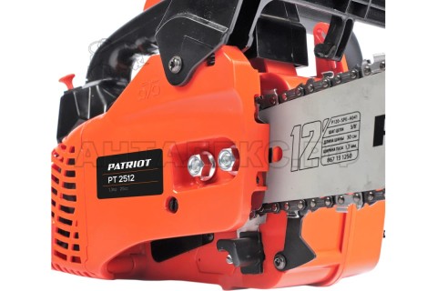 Пила цепная бензиновая PATRIOT PT 2512, 1.3л.с., 12
