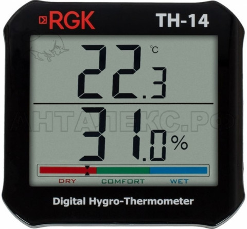 Цифровой термогигрометр RGK TH-14