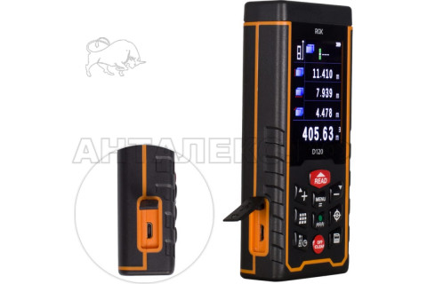 Лазерный дальномер-рулетка RGK D-120