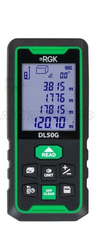 Лазерный дальномер-рулетка RGK DL-50G