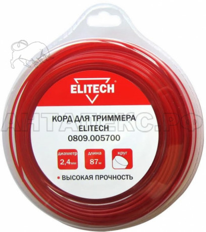 Корд для триммера Elitech 0809.005700  0809.005700