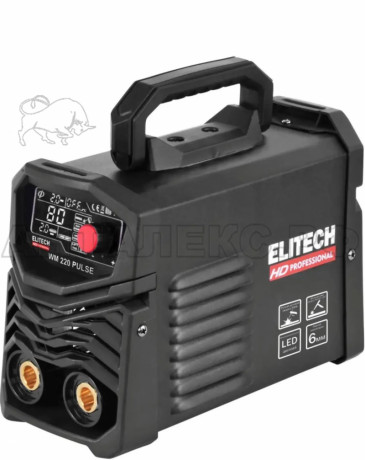 Сварочный инвертор Elitech HD WM 220 PULSE, код 204468