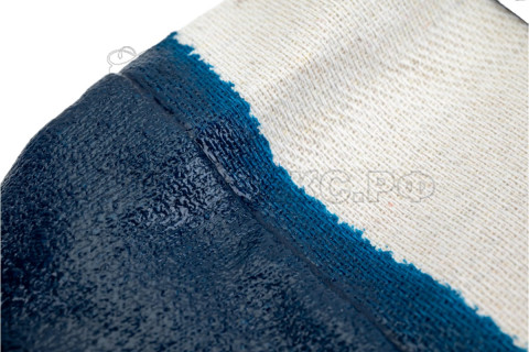 ШТРИХКОД Перчатки 2Hands 0533, р-р 10 джерси/полное покрытие нитрилом, манжет крага