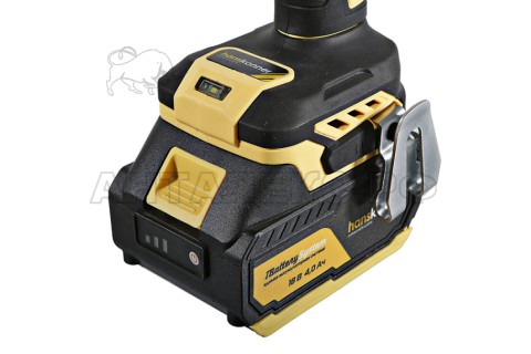 Дрель акк б/щ удар. Hanskonner,HCD18165BLI, 18В, 1BatterySystem,165Нм,1х4.0Ач,1х2.0Ач,13мм,кейс