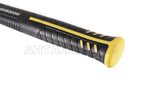 Молоток слесарный Hanskonner  УСИЛЕННЫЙ, фибергл,кованый боек 800гр