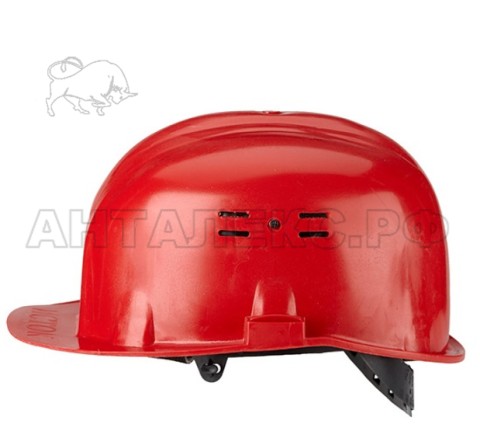 Каска защитная "Исток Евро" (красная) храповик