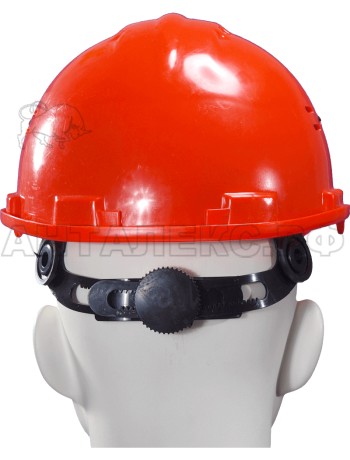 Каска защитная "Исток Евро" (красная) храповик