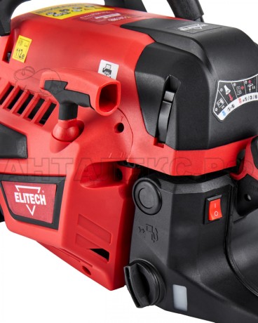 Пила цепная бензиновая  Elitech ПБ 5226C (E1611.011.00), код 205453