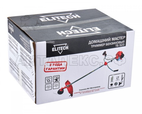 Триммер бензиновый Elitech ТБ 523 (E1602.021.00), 205465