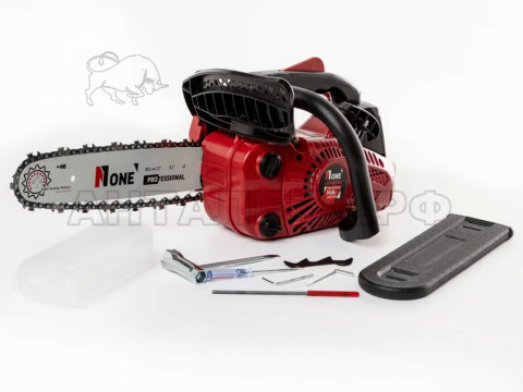 Пила бензиновая цепная NUMBER ONE, L15002082 (1200Вт,1,6лс,25,4см.куб,легк.пуск,шина 12дюйм,45зв) №1