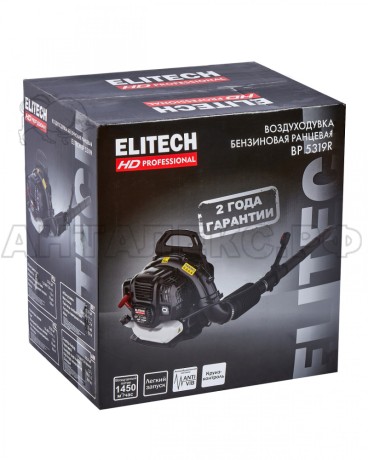 Воздуходувка бензиновая Elitech BP 5319R , код 204653
