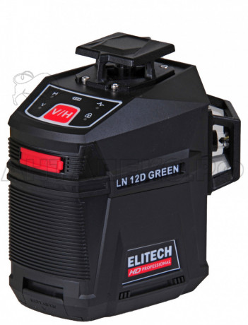 Нивелир лазерный Elitech LN 12D GREEN , код 204736