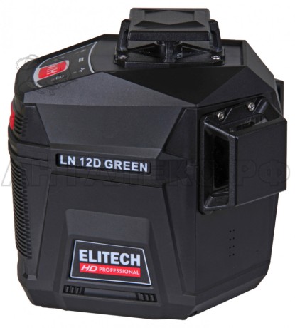 Нивелир лазерный Elitech LN 12D GREEN , код 204736