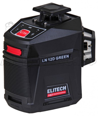 Нивелир лазерный Elitech LN 12D GREEN , код 204736