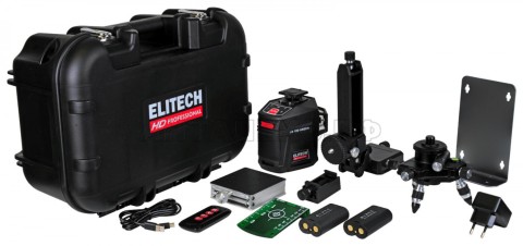 Нивелир лазерный Elitech LN 12D GREEN , код 204736