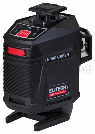Нивелир лазерный Elitech LN 16D GREEN , код 204737