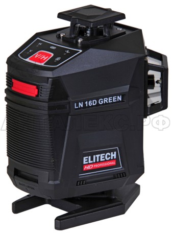 Нивелир лазерный Elitech LN 16D GREEN , код 204737