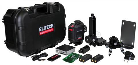 Нивелир лазерный Elitech LN 16D GREEN , код 204737
