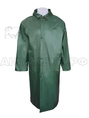 Плащ мужской влагозащитный арт. JP-01 цв. зелёный р.2XL (56-58) 170-188