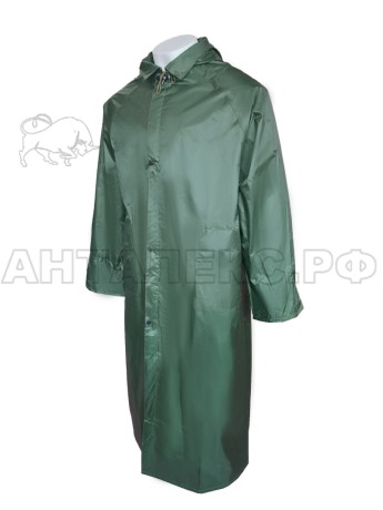 Плащ мужской влагозащитный арт. JP-01 цв. зелёный р.2XL (56-58) 170-188
