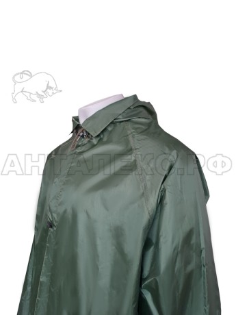 Плащ мужской влагозащитный арт. JP-01 цв. зелёный р.2XL (56-58) 170-188