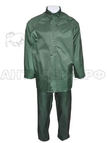Костюм мужской влагозащитный арт. JS-01 цв. зелёный р. 2XL (56-58) 170-188