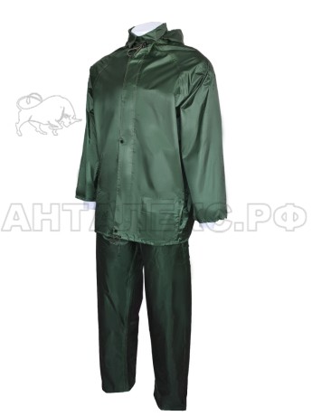 Костюм мужской влагозащитный арт. JS-01 цв. зелёный р. 2XL (56-58) 170-188