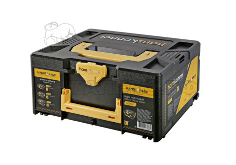 Ящик модульный Hanskonner HS185P ,размер L, единая система хранения HANSTORAGE,395.5x295.5x185мм
