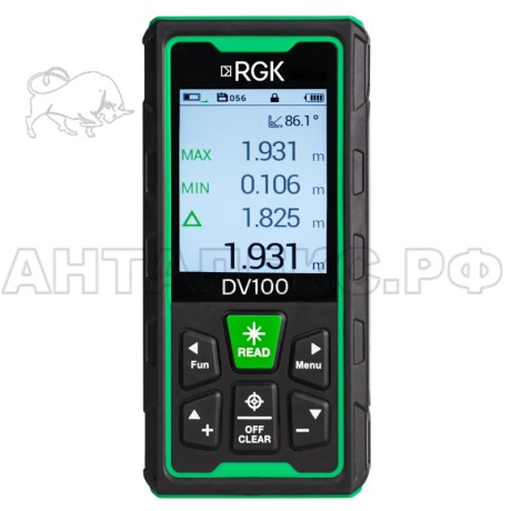 Лазерный дальномер с видоискателем RGK DV100