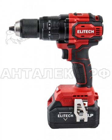 Дрель акк. Elitech ДА 20УБЛ2 (Е2201.047.02), код 205680